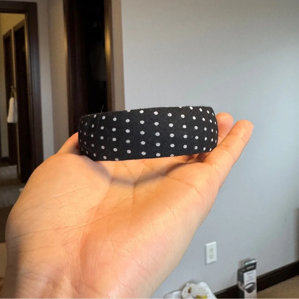 Black and White Polka Dot bangle